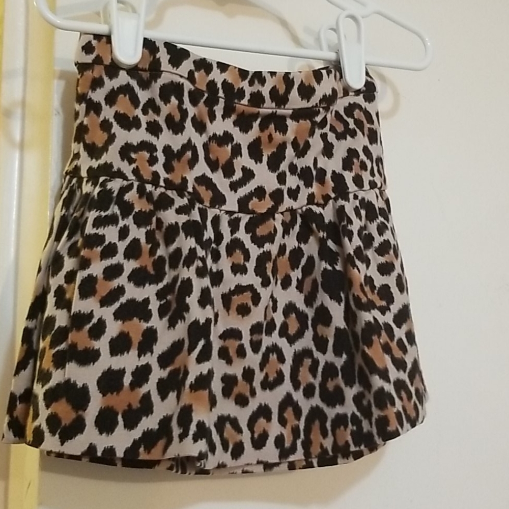 Kate spade leopard skirt